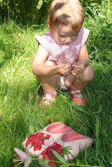 Тапки "Пиономания" — Другие хобби и увлечения: сад (фото 3)