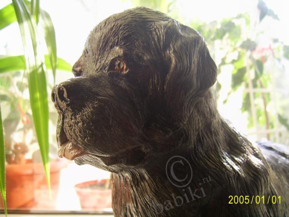 Собака из глины — Лепка авторских игрушек и папье (фото 3)