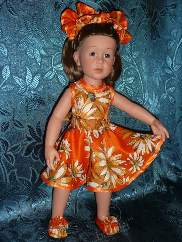 Летний наряд для нашей малышки Каролинки