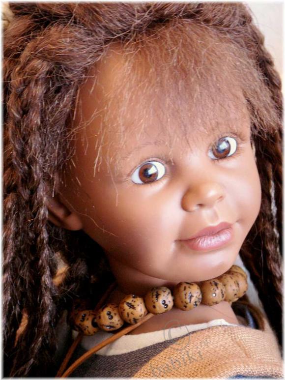 Экзотическая красавица Shawana от Bettina Feigenspann  фирмы ZAPF