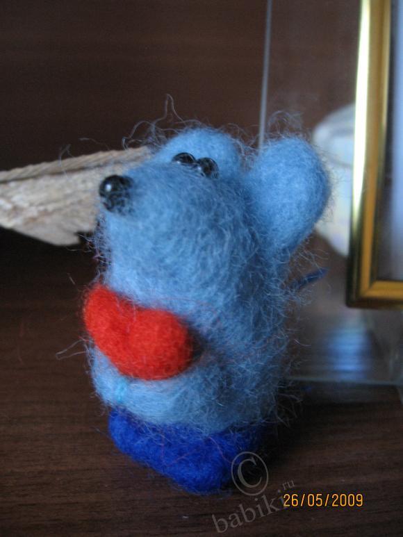 Игрушки из шерсти своими руками