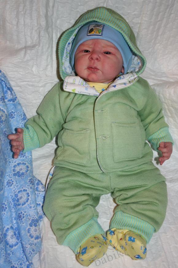 Сбылась моя самая большая мечта - у меня появился малыш реборн Сенечка (фото 5)