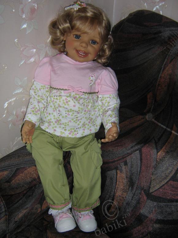 Моя давняя мечта наконец-то приехала домой! Знакомтесь - известная всем улыбчивая кукла Мишелька!