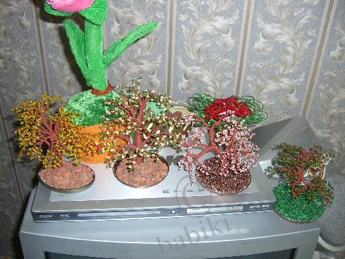 Деревья из бисера - мое увлечение (фото 5)