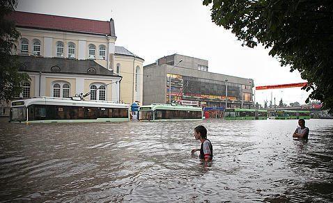 24 июля в Минске. Прошел дождик (фото 6)
