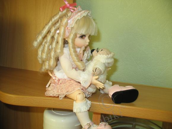 А мы хотим похвастаться новой игрушкой - моя Луша - кукла БЖД (фото 2)