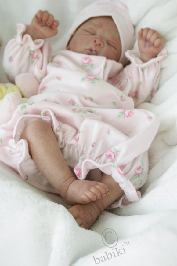 Крошка Мэддисон - реалистичный младенец реборн (фото 5)
