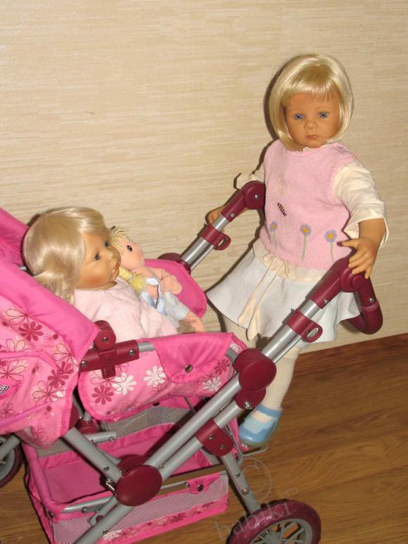 Посиделки выходного дня у моих девченок - куклы ZAPF (Машулька, Тасенька и Ульрика!!!) (фото 8)