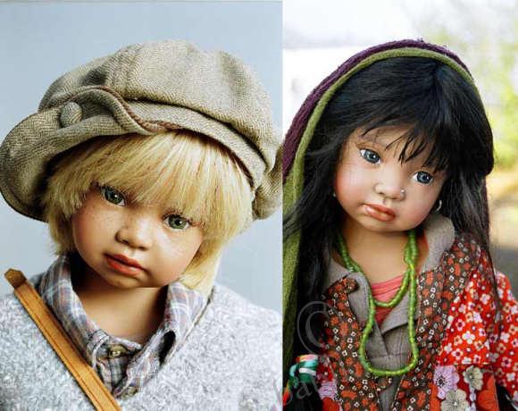 Стильные коллекционные куклы девочки Angela Sutter (фото 4)