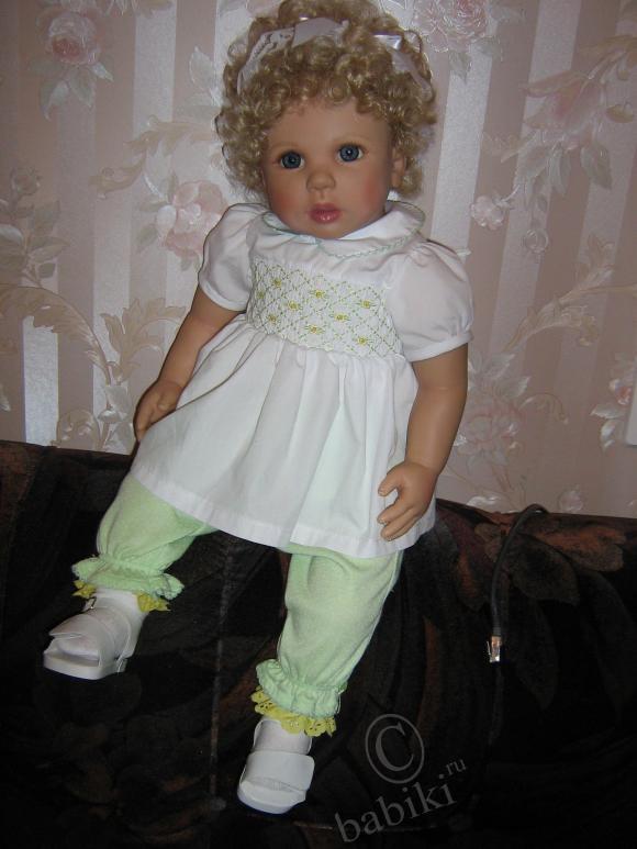 Моя кукла с выставки мастера Дорис Станнат (фото 4)
