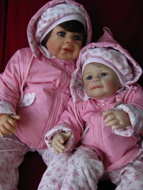 Сестрёнки, куклы от Моники Левениг | Бэйбики Сестрёнки, куклы от Моники Левениг