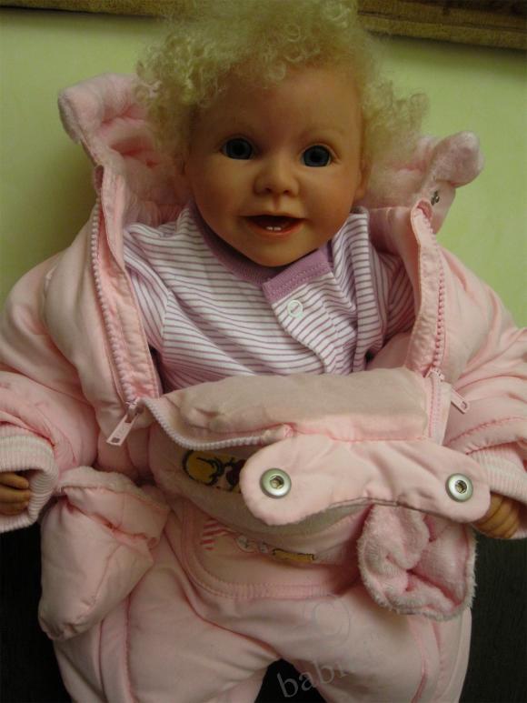 Просили мальчика :)Позитивная малышка реборн из молда Эви Герлинды Фезер