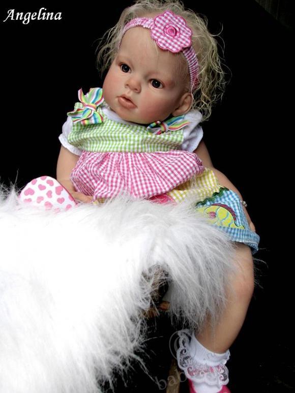 Разрешите Вас познакомить с моей красавицей реборн Ангелиной (фото 3)