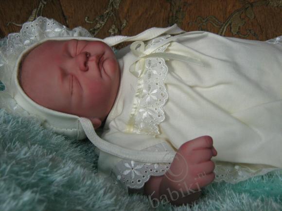 Малышка реборн Эмбер. Мама,погляди на меня!