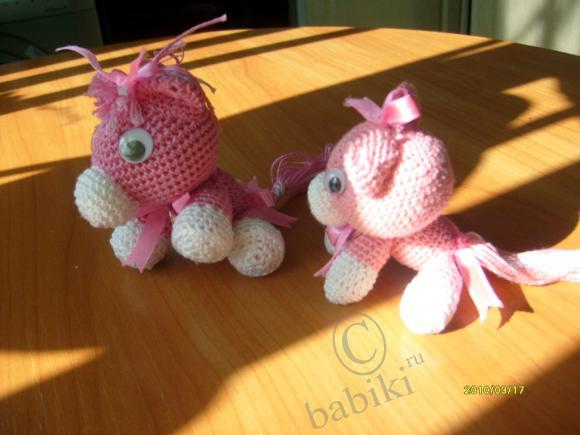 Новые жители нашего дома! - вязанные игрушки крючком (фото 4)