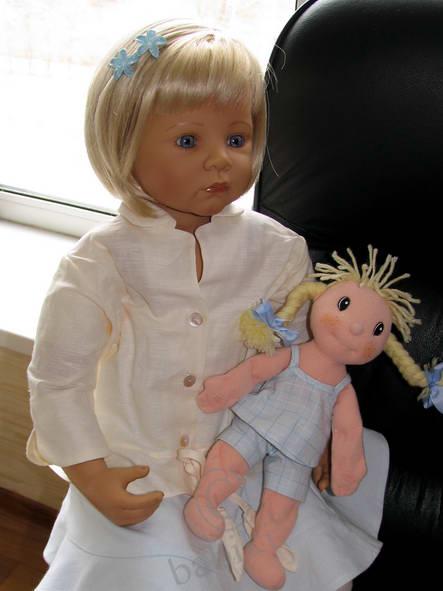 Куклы Запф - сегодня девочек больше! Добавила еще своих двойняшек (фото 7)