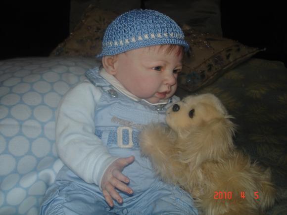 Мой малыш реборн с выставки (фото 4)