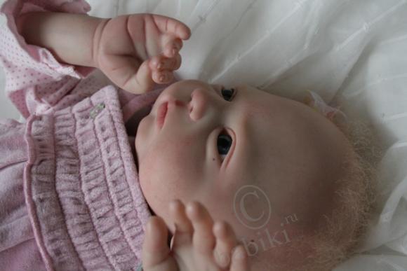 Моя долгожданная новорожденная малышка реборн. Кукла реборн Любови Фирсовой (фото 3)