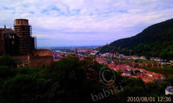 Замок в Хайдельберге. Фотозарисовки