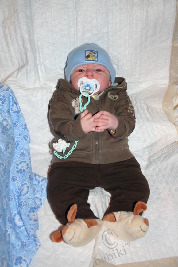Сбылась моя самая большая мечта - у меня появился малыш реборн Сенечка (фото 3)