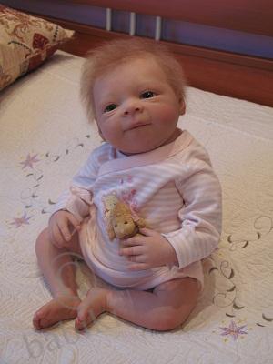 Кукла реборн Эстелька приехала домой. Счастью мамочки нет предела (фото 5)