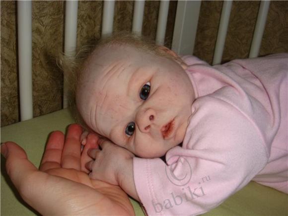 Моя новая девочка реборн Ксюшенька