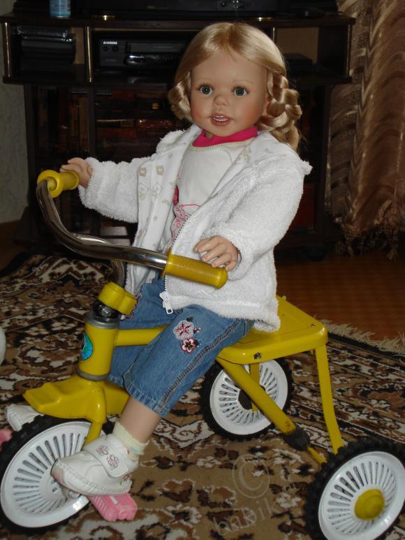 Моя красавица Кристиночка - коллекционная кукла (фото 5)