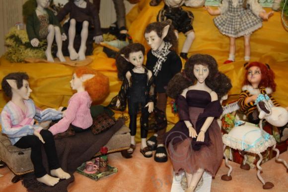 V Международный Салон Кукол в Москве: фотографии с выставки 2 часть