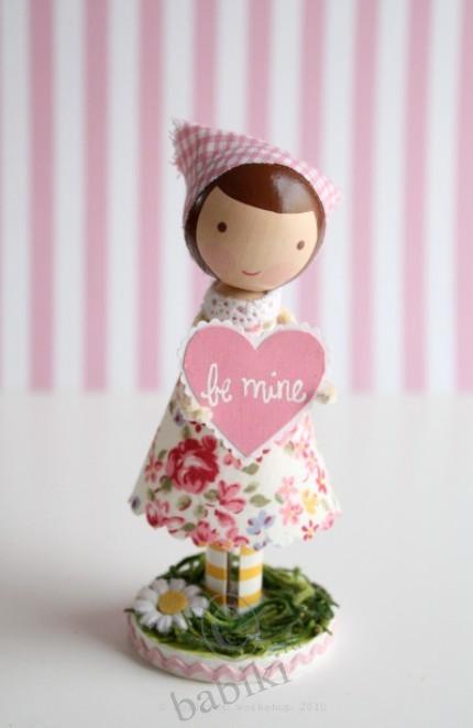 Очаровательные куклы-фигурки из дерева Be cheery dolls (фото 2)