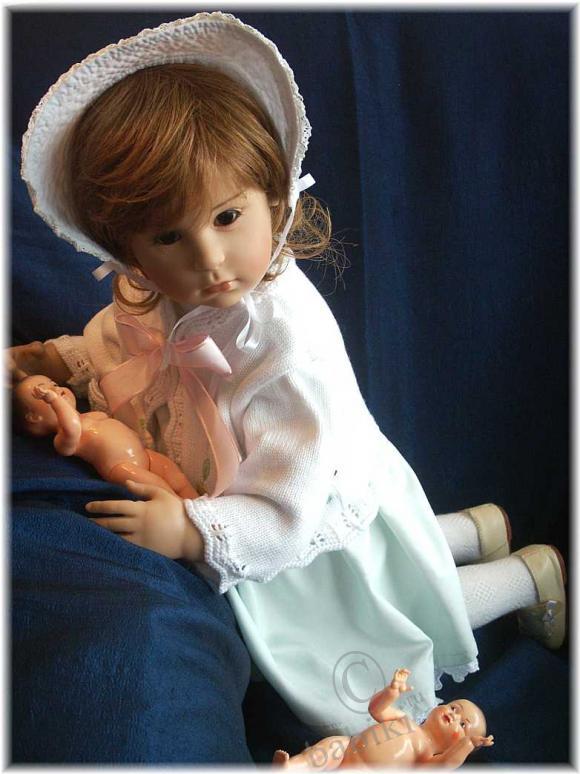 В нашем полку-прибыло! Коллекционная кукла от С. Скилле-"Тоне" (фото 7)