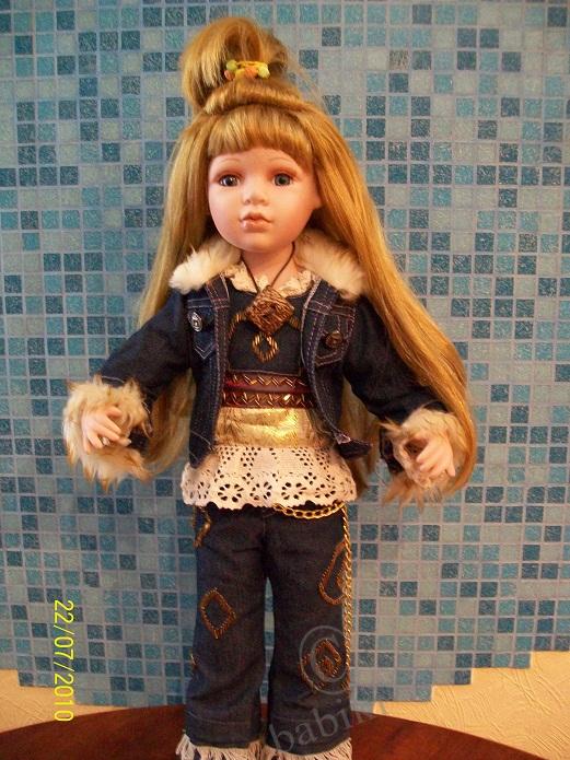 Моя маленькая коллекция фарфоровых кукол (фото 8)