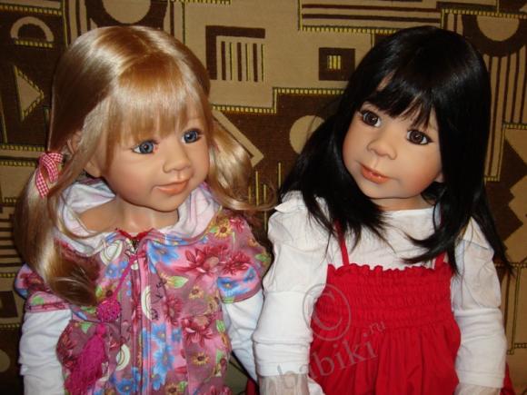 Мои куклы сестрички-невелички от Моники Левениг