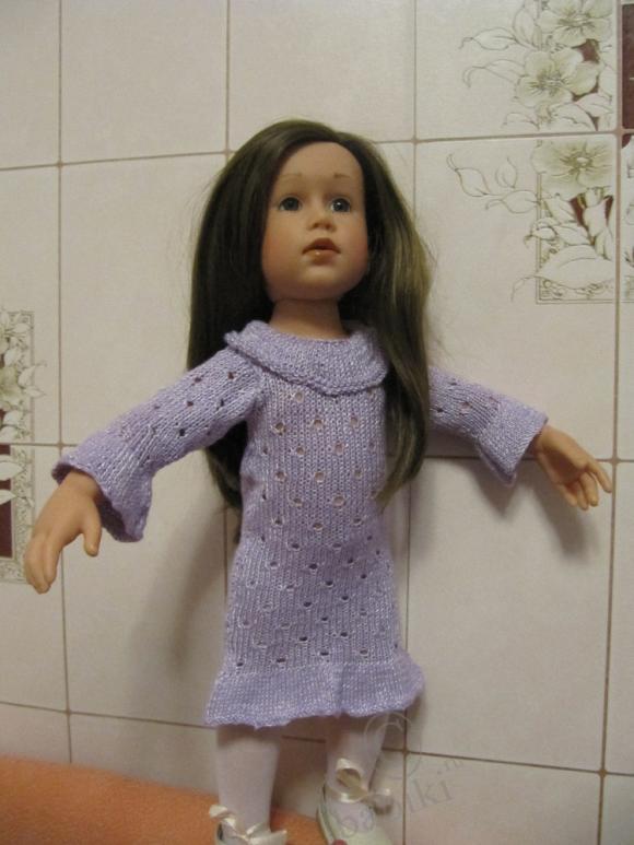 Снегурочка в сиреневом — Одежда и обувь для кукол своими руками: фото (фото 2)