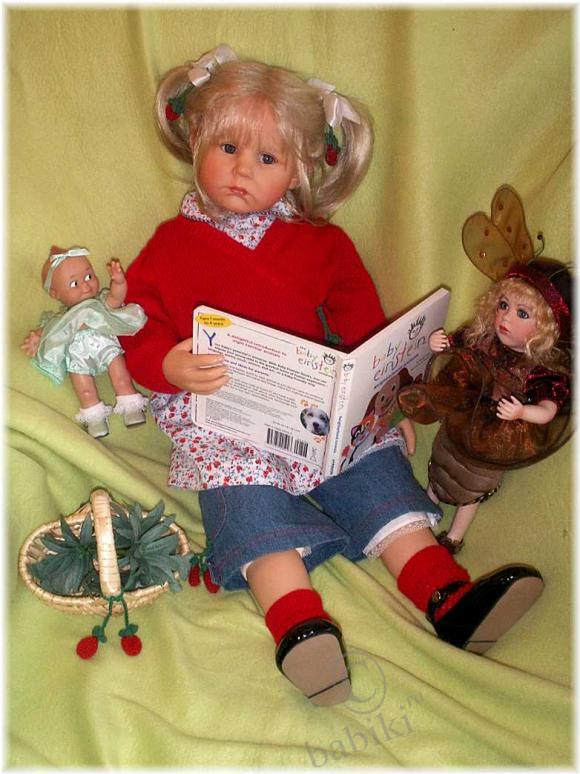 Коллекционная кукла от Хильдегард Гюнцель - Роземарие (фото 3)