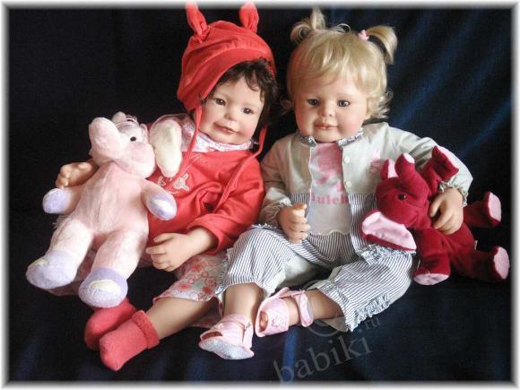 Почти близнецы - Лина и Юльхен - коллекционные куклы от Моники Петер-Ляйхт (фото 4)