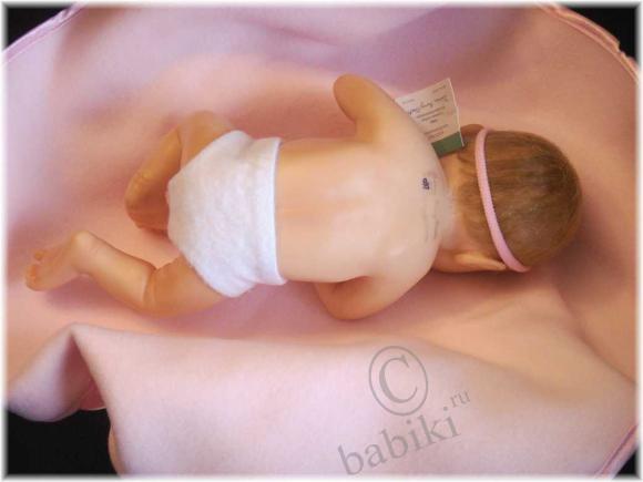 Коллекционная кукла Amy oт Denieze Kunz Pratt - новорожденная | Бэйбики Коллекционная кукла Amy oт Denieze Kunz Pratt - новорожденная (фото 4)