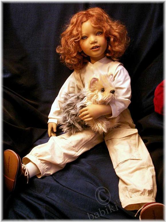 Коллекционная кукла от А. Химштедт Акки (фото 6)