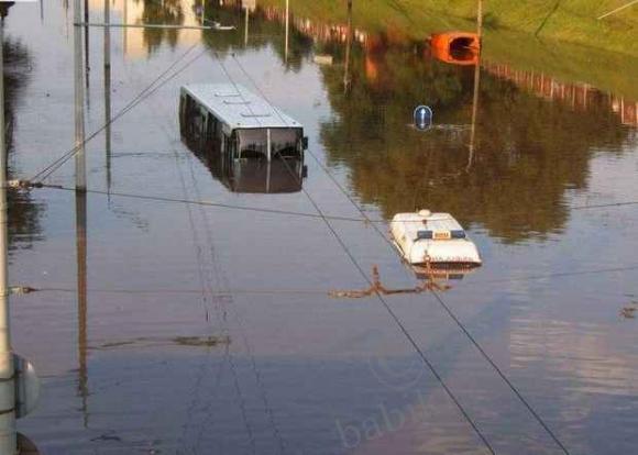 24 июля в Минске. Прошел дождик