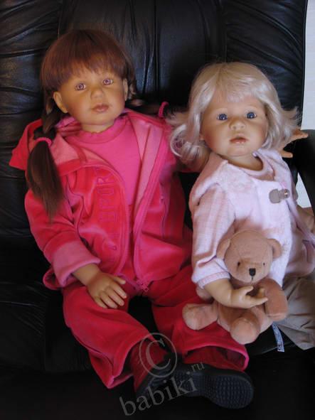 "Две принцессы под окном, сели поздно вечерком!" и лялька Машулька! Еще добавила фото (фото 9)