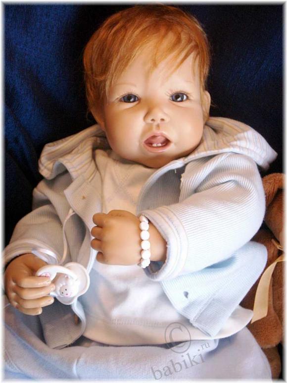 Продолжение темы - Наши мальчишки - коллекционная кукла Ларс от Жанни де Ланге (фото 7)