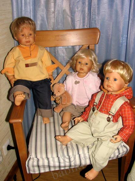 Куклы ZAPF Макс и Тил, первая часть (вторая завтра, при дневном свете) (фото 2)