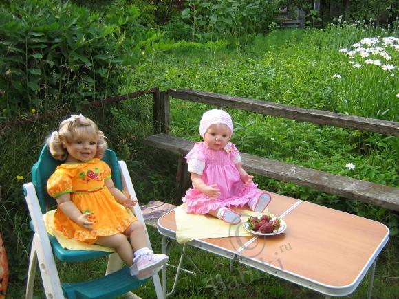 Мои малышки провели субботний вечер на даче | Бэйбики Мои малышки провели субботний вечер на даче