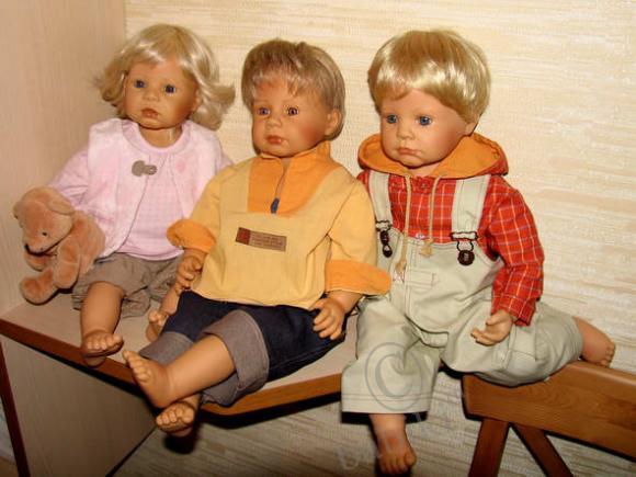 Куклы ZAPF Макс и Тил, первая часть (вторая завтра, при дневном свете)