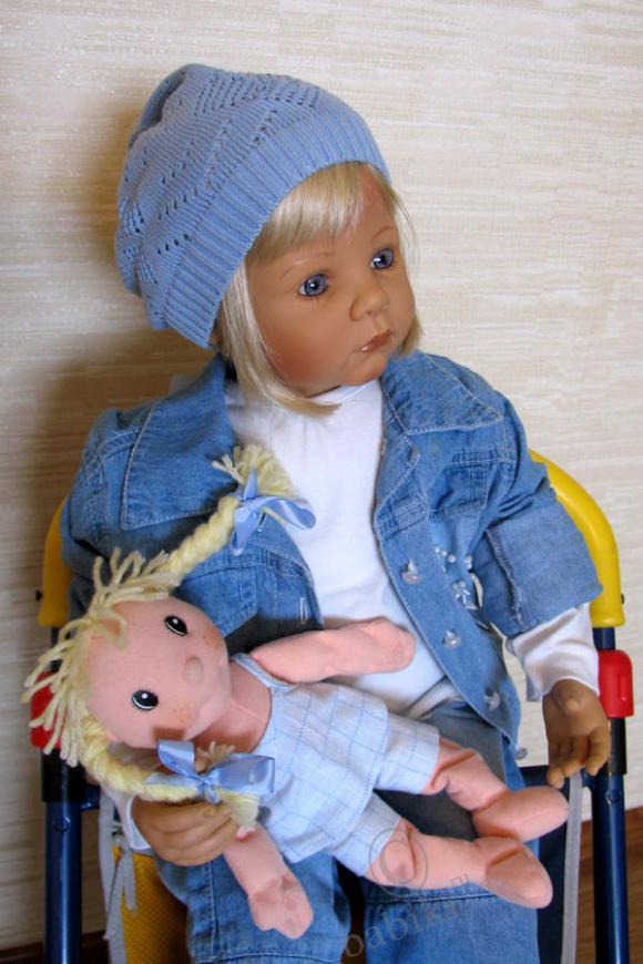 "Две принцессы под окном, сели поздно вечерком!" и лялька Машулька! Еще добавила фото (фото 6)