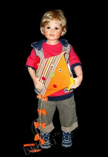 Коллекционная кукла Маттиас от Моники Левениг