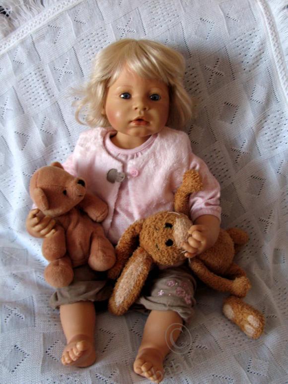 Посиделки выходного дня у моих девченок - куклы ZAPF (Машулька, Тасенька и Ульрика!!!) (фото 5)