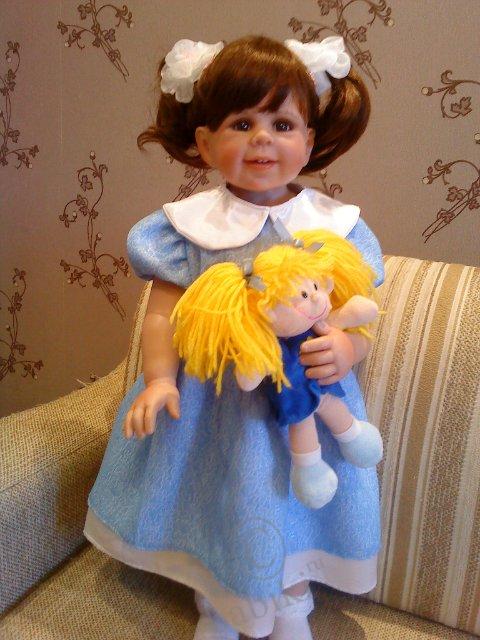 Коллекционная кукла КАРО. Мы уже дома! Добавила новые фото