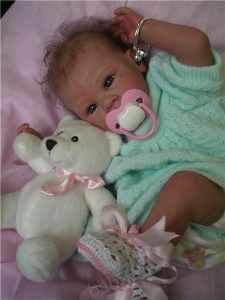 Моя сладкая девочка реборн Стефания!!! Которую очень люблю (фото 4)