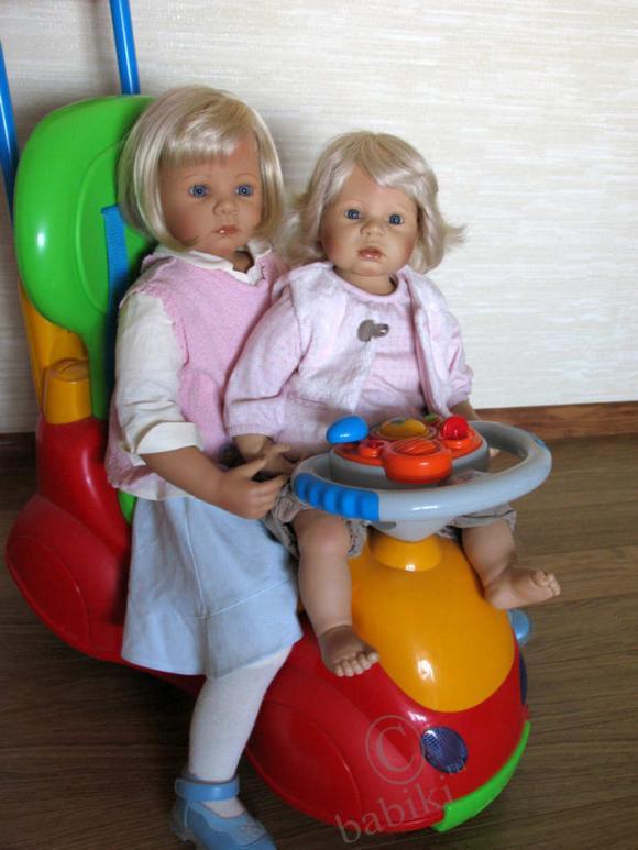 Посиделки выходного дня у моих девченок - куклы ZAPF (Машулька, Тасенька и Ульрика!!!) (фото 7)