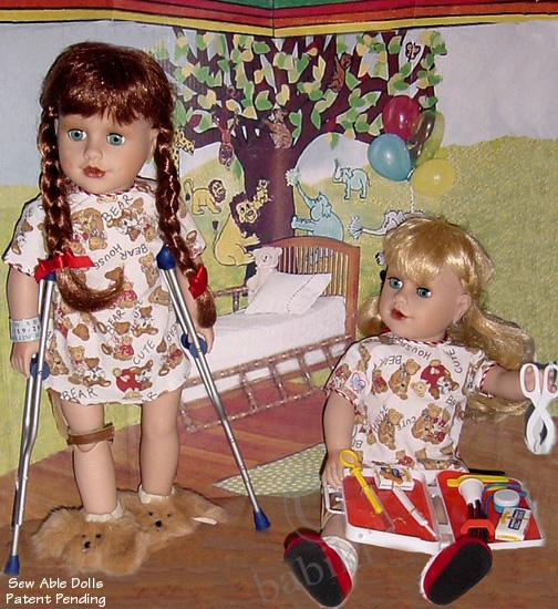 18" Sew *ABLE* Dolls — Интересные игрушки и фигурки (разное): редкие (фото 2)